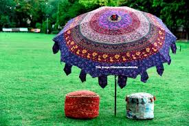 Indian Garden Umbrella Sun Shade Patio