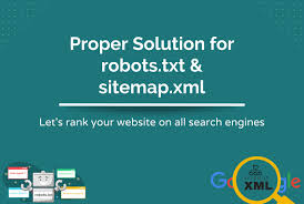 setup xml sitemap robot txt for google