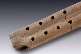 Hoy en día, y gracias al respeto por la tradición musical prehispánica, aún escuchamos el hu huetl. Flauta Tubular Doble Con La Efigie De Un Reptil El Mexico Antiguo Salas De Arte