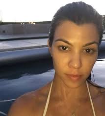 kourtney kardashian without makeup