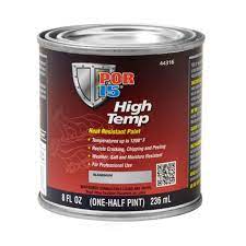 Por 15 Paint High Temp Heat Resistant 8 Oz