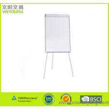 Fc 301 China Dry Wipe Flip Chart Easel With Marker Stand