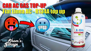 how to top up car ac gas r134a top up