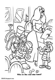 Jessica rabbit coloring page from cartoons category. Color Jessica Rabbit Drawing