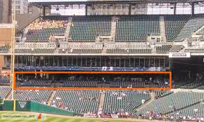 Covered Seating At Comerica Park