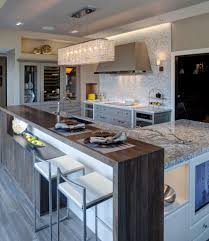 modern and traditional kitchen island