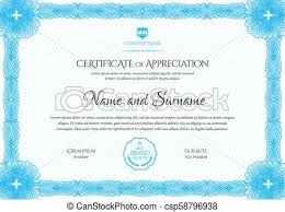 Certificate Template Diploma Border Award Background Gift Voucher