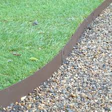 everedge brown flexible steel lawn