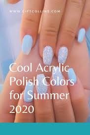 gorgeous short acrylic nails ideas 2020