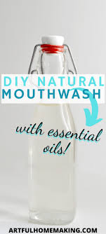 essential oil mouthwash recipe