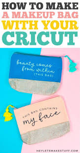 funny makeup bags with your cricut