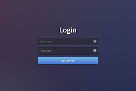 login page templates built with html css