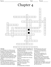 chapter 4 crossword wordmint