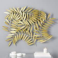 Ceres Gold Leaves Wall Decor