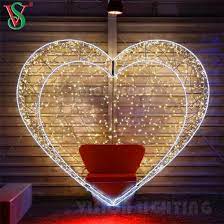 large outdoor valentines decorations 3d
