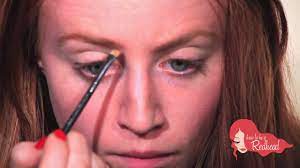 makeup tutorial for blonde eyelashes