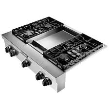 36 inch 4 burner with griddle, gas