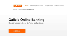 galicia home banking credisitio