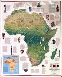 12 Awesome Physical Map Of Africa With Landforms Images In