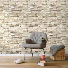 Stone Peel And Stick Wallpaper Faux ...