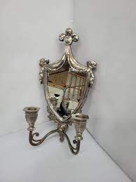 French Art Nouveau Style Wall Mirror