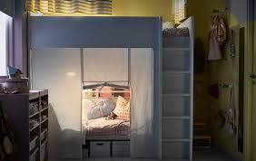 Or maybe you can give your children some space for themselves if they share a room. Privacy Curtain For A Shared Kids Room Ikea