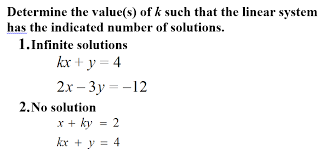 Answered Determine The Value S Of K