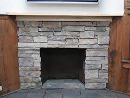 Cover A Brick Fireplace With Stone