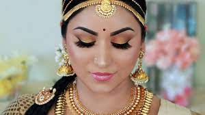 south indian bridal makeup kerala