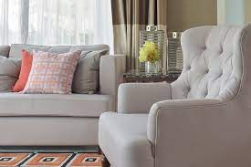 cleaning a chenille sofa featured in