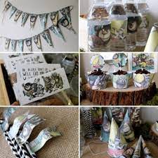 the wild things are baby shower ideas