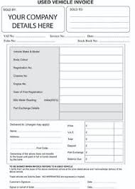 Details About 5 Used Car Sales Invoice Receipt Pads Buying Selling Vehicles Personalised