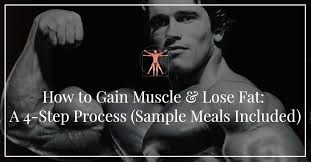 how to gain muscle lose fat a 4 step