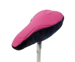 Pink Padded Bike Seat Cover With Eco