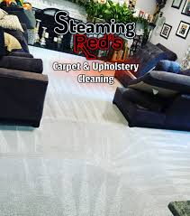 carpet cleaning steaming red s carpet