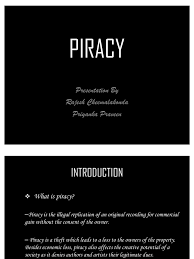 presentation on piracy 
