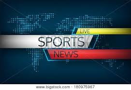 Sport news background breaking news sport news theme stock. Sports News Live On Vector Photo Free Trial Bigstock