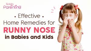 best home remes for a runny nose in