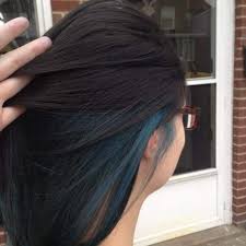 Creating a shade of dark blue requires mixing darker shades of green and violet and having your hair a dark blue is a bold fashion statement. 30 Impressive Blue Black Hairstyle Checopie