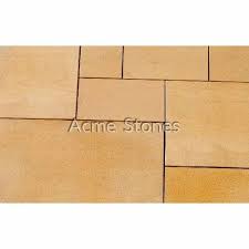 golden jaisalmer yellow stone flooring