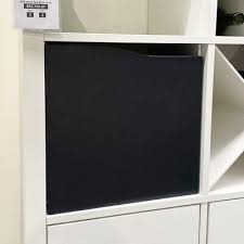 Ikea Kallax Insert With Door Blackboard