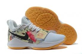 Kostenlose lieferung und gratis rückversand. Nike Zoom Pg 1 Paul George Men Basketball Shoes White Flower Balck 878628 Sepsport
