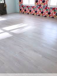 diy whitewashed red oak hardwood floors