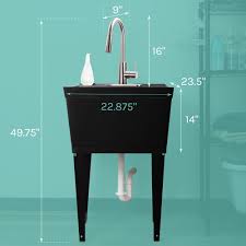 This commercial heavy duty wall mount hand sink is made of 20 gauge #304 stainless steel. Utility Sink Utility Sink Com