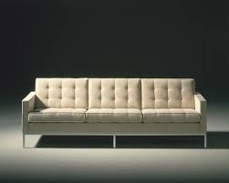 Florence Knoll Lounge 3 Seater Tufted