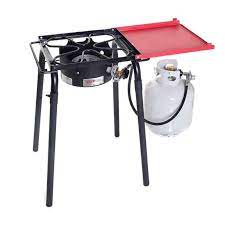 Maybe you would like to learn more about one of these? Camp Chef Pro 30 Single Burner Stove With Side Shelf Black Red Sportsman S Warehouse