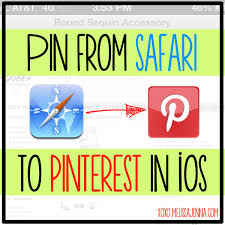 How To Pin To Pinterest From Safari On An Ios Device