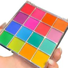 16 color rainbow eyeshadow palette