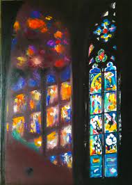 Stained Glass Window By Valeria