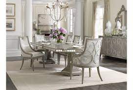 Generally the woods used for formal or traditional dining sets are mahogany and walnut. Hooker Furniture Sanctuary 5603 Dining Room Group 1 Formal Dining Room Group Dunk Bright Furniture Formal Dining Room Groups